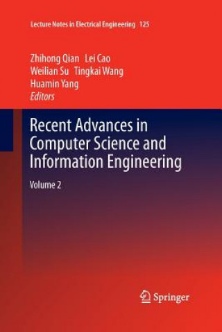 Book Recent Advances in Computer Science and Information Engineering Lei Cao