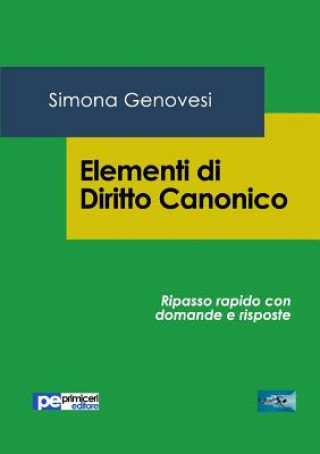 Knjiga Elementi di Diritto Canonico Simona Genovesi