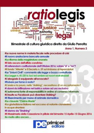 Book Ratio Legis (Numero 3, Anno 2016) Giulio Perrotta