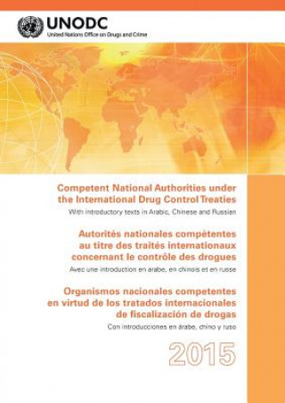 Carte Competent national authorities under the international drug control treaties United Nations: Office on Drugs and Crime