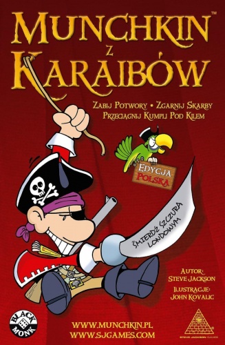 Hra/Hračka Munchkin z Karaibow Steve Jackson