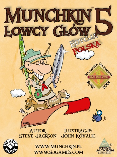 Game/Toy Munchkin 5 Lowcy Glow Steve Jackson