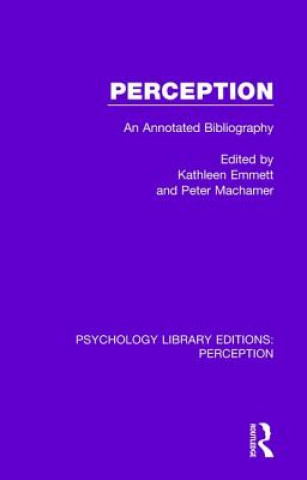 Knjiga Perception Kathleen Emmett