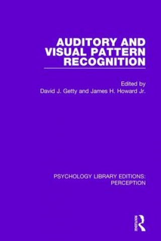 Könyv Auditory and Visual Pattern Recognition 