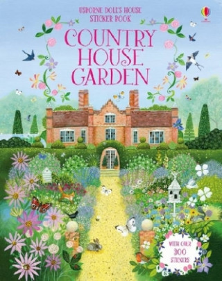 Könyv Country House Gardens Sticker Book Struan Reid