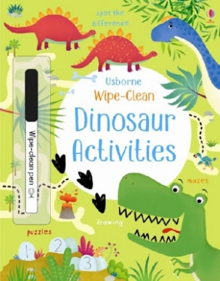 Książka Wipe-Clean Dinosaur Activities KIRSTEEN ROBSON