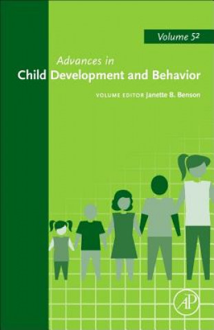 Kniha Advances in Child Development and Behavior Janette B. Benson