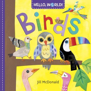 Carte Hello, World! Birds Jill McDonald