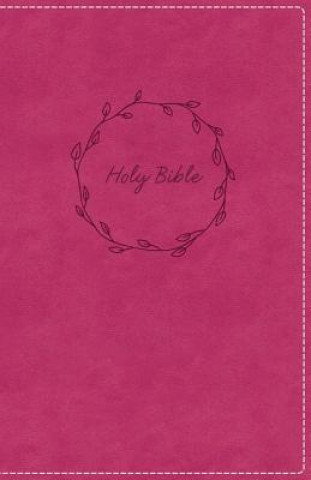 Książka KJV, Deluxe Gift Bible, Imitation Leather, Pink, Red Letter Edition Thomas Nelson