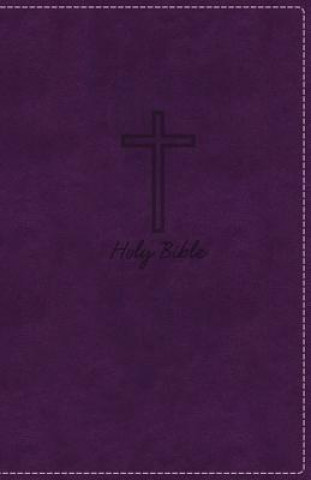Книга KJV, Deluxe Gift Bible, Imitation Leather, Purple, Red Letter Edition Thomas Nelson