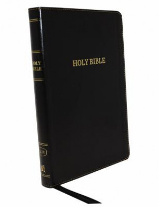 Kniha KJV, Thinline Bible, Large Print, Imitation Leather, Black, Red Letter Edition Thomas Nelson