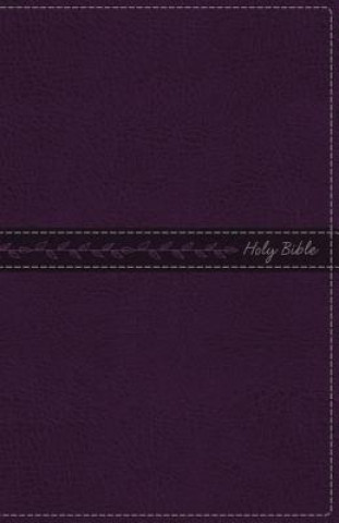 Book KJV, Thinline Bible, Standard Print, Imitation Leather, Purple, Red Letter Edition Thomas Nelson