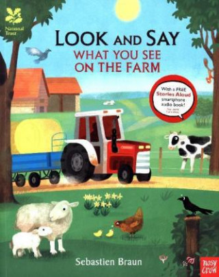 Kniha National Trust: Look and Say What You See on the Farm Sebastien Braun