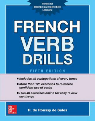 Könyv French Verb Drills, Fifth Edition R. de Roussy de Sales