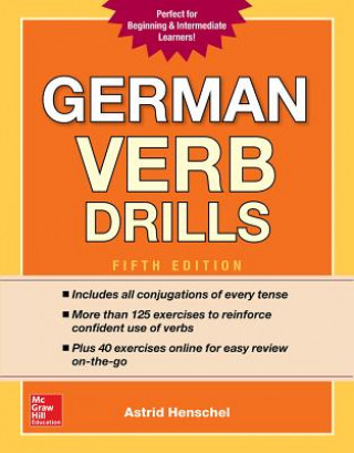 Carte German Verb Drills, Fifth Edition Astrid Henschel