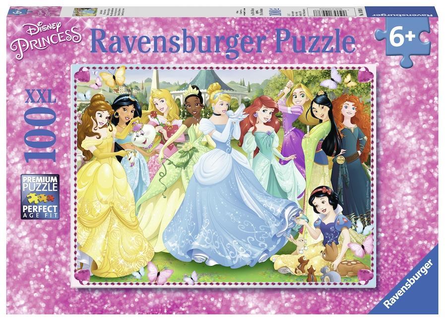 Gra/Zabawka Disney Prinzessin:  Zauberhafte Prinzessinnen. Puzzle 100 Teile XXL 