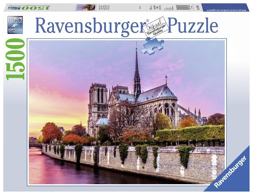 Hra/Hračka Malerisches Notre Dame. Puzzle 1500-3000 Teile 