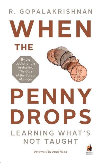 Knjiga When the Penny Drops R. Gopalakrishnan