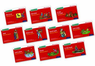 Carte Read Write Inc. Phonics: Red Ditty books (Mixed Pack of 10) Gill Munton