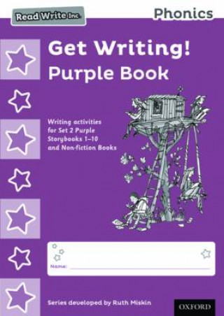 Carte Read Write Inc. Phonics: Get Writing! Purple Book Pack of 10 Ruth Miskin