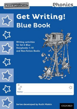 Libro Read Write Inc. Phonics: Get Writing! Blue Book Pack of 10 Ruth Miskin