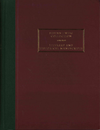 Kniha British Library Stefan Zweig Collection 