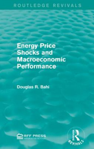 Kniha Energy Price Shocks and Macroeconomic Performance Douglas R. Bahi