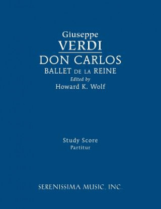Könyv Don Carlos, Ballet de la Reine GIUSEPPE VERDI