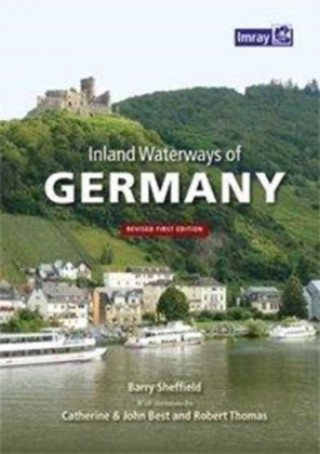 Carte Inland Waterways of Germany Barry Sheffield