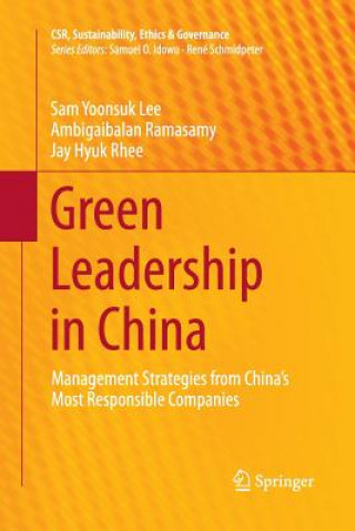 Książka Green Leadership in China Sam Yoonsuk Lee