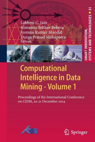 Carte Computational Intelligence in Data Mining - Volume 1 Himansu Sekhar Behera