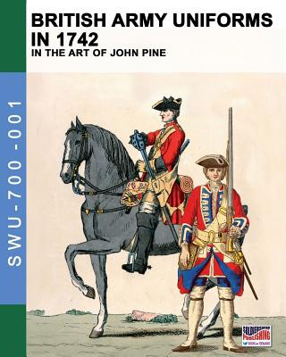 Kniha British Army uniforms in 1742 LUCA STEFA CRISTINI