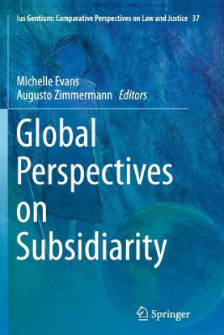 Kniha Global Perspectives on Subsidiarity Michelle Evans