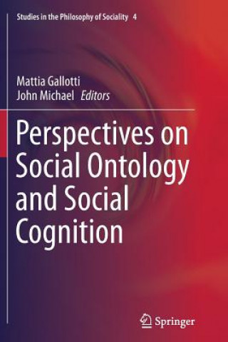 Książka Perspectives on Social Ontology and Social Cognition Mattia Gallotti