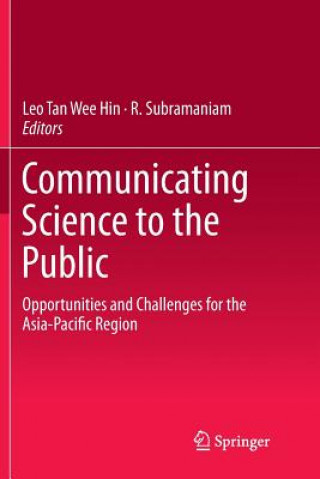 Kniha Communicating Science to the Public R. Subramaniam