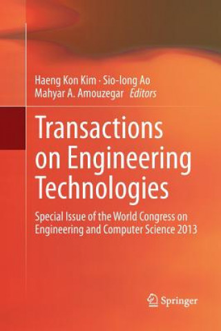 Kniha Transactions on Engineering Technologies Mahyar A. Amouzegar