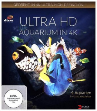 Wideo Ultra HD Aquarium 4K, 1 UHD-Blu-ray Simon Busch