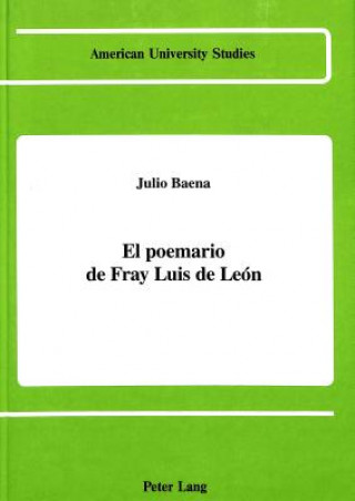 Carte Poemario de Fray Luis de Leon Julio Baena