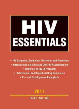 Kniha HIV Essentials 2017 Paul E. Sax