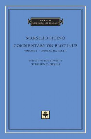 Książka Commentary on Plotinus Marsilio Ficino