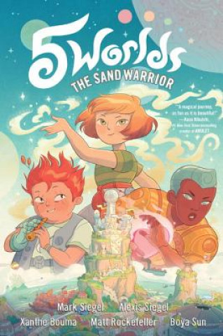 Libro 5 Worlds Book 1: The Sand Warrior Mark Siegel