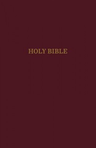 Książka KJV, Gift and Award Bible, Imitation Leather, Burgundy, Red Letter Edition Thomas Nelson
