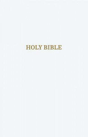 Book KJV, Gift and Award Bible, Imitation Leather, White, Red Letter Edition Thomas Nelson