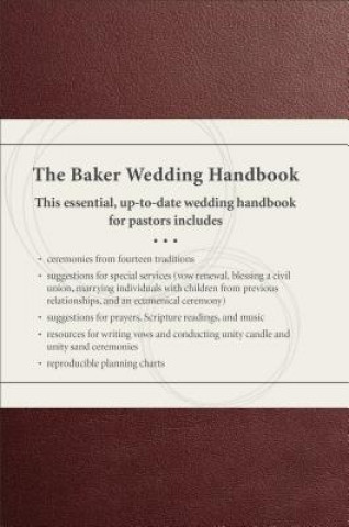 Knjiga Baker Wedding Handbook Paul E. Engle
