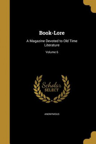 Book BK-LORE Anonymous