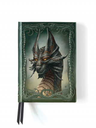 Календар/тефтер Kerem Beyit: Black Dragon (Foiled Journal) Flame Tree