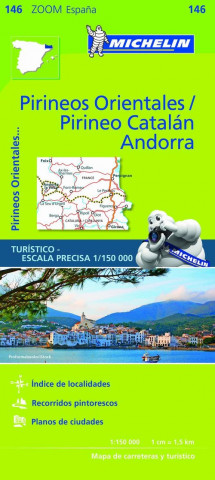 Tiskovina Pirineos Orientales - Zoom Map 146 Michelin