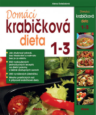 Könyv Domácí krabičková dieta 1-3 Alena Doležalová