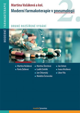 Book Moderní farmakoterapie v pneumologii Martina Vašáková