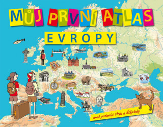 Kniha Můj první atlas Evropy Vít Štěpánek